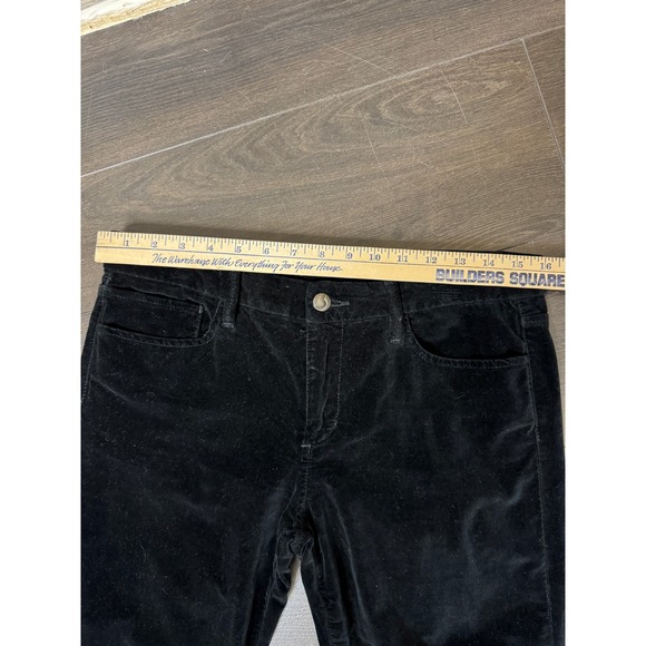 JOE'S‎ Jeans The Chelsea Black Velvet Pants Women's Size 28 Skinny - Picture 6 of 11